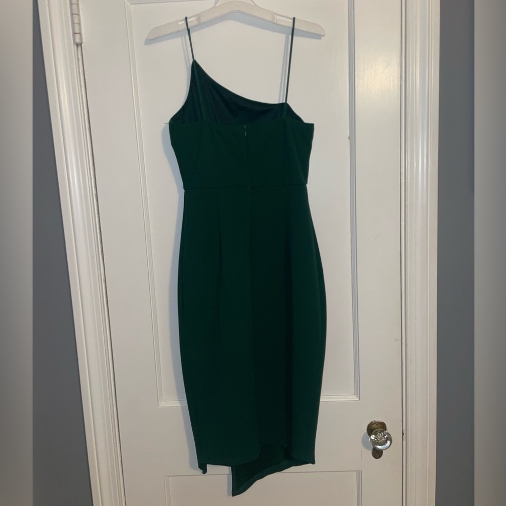 Hello Molly Outta Cash Midi Dress in Dark Green Size Small / US Size 4 - Picture 3 of 4